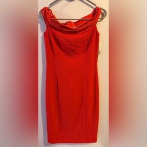ANTONIO MELANI Bold Red Fabric
